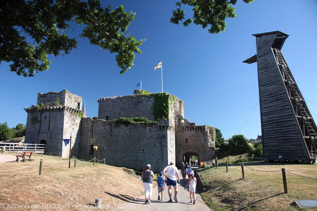 visite du château de Tiffauges Vendée